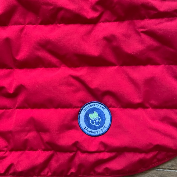 Blueberry Pet Windproof Waterproof Red Dog Coat 20” - Picture 3 of 6